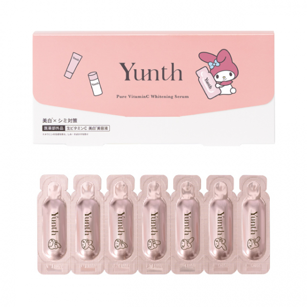 人気の春夏 限定品】「Yunth(ユンス)」マイメロディとのコラボデザイン登場 美容液
