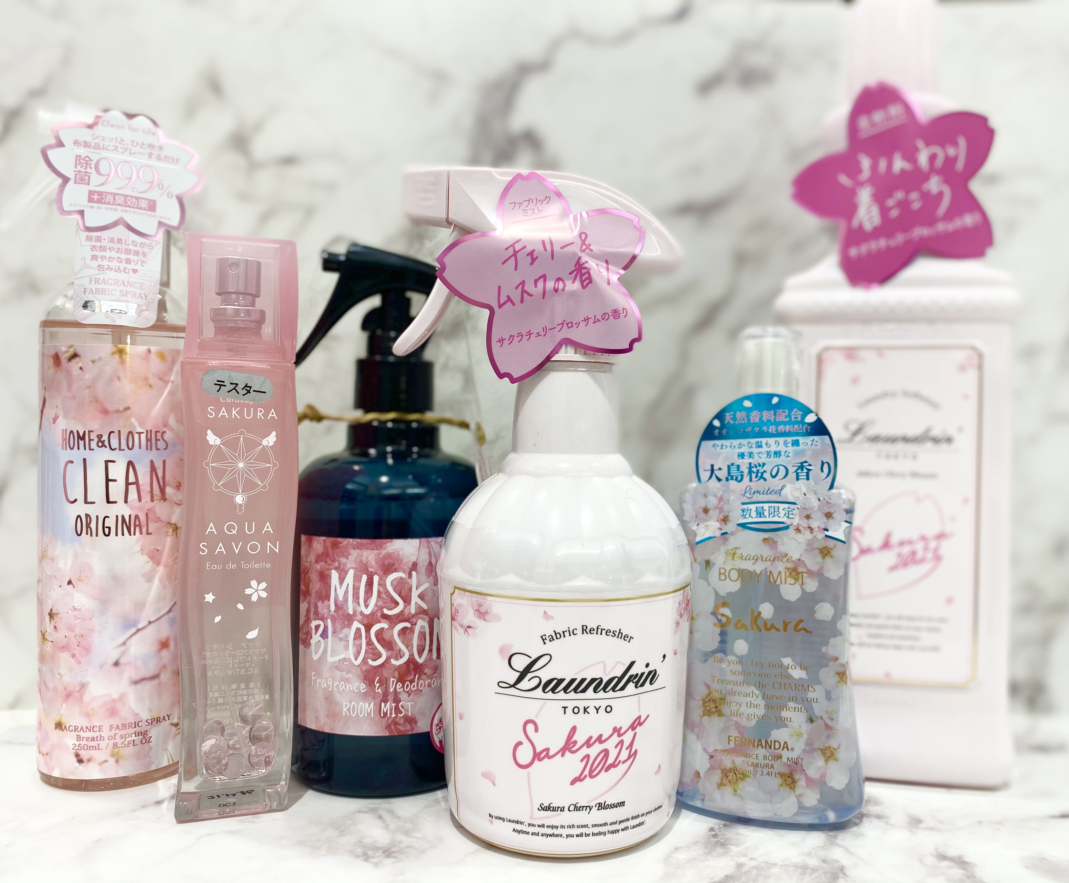 春はすぐそこ🌸毎年人気の桜の香り限定商品ご紹介 春はすぐそこ🌸毎年人気の桜の香り限定商品ご紹介