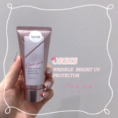 【ORBIS 】大人気の日焼け止めに限定色ピーチピンク登場🍑✨