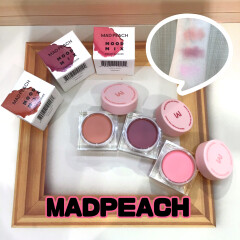【MADPEACH 】新色が仲間入り！ひと塗りでお顔を華やかに見せてくれるふわふわクリームチーク発売中🫧🫶🏻
