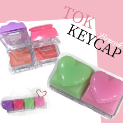 【ASMR】タイピングできちゃう最新アイシャドウ&チークが新登場💻♡