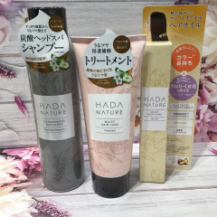 すっきり地肌からうるツヤ髪へ　HADA NATURE