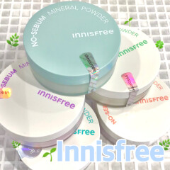 【Innisfree】(イニスフリー)から、大人気ノーセバムパウダー 、ミネラルカラーパウダー入荷しました🌳５種類あるパウダー比較しました🫧カラー補正でツヤ肌にも💫