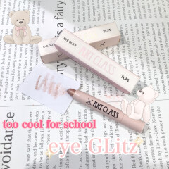 【大バズり中】too cool for school の鉛筆アイシャドウの繰り出し式バージョンが登場❣️鉛筆タイプとの違いを全色比較してみました♪長さも測定📏