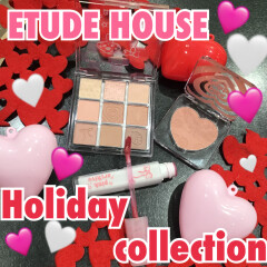 【ETUDE HOUSE】冬のピンクメイクはホリデーコレクションで決まり🎄🎀