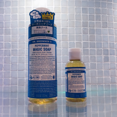 【Dr.BRONNER‘S/ドクターブロナー】やみつきになる！お風呂上り冷え冷えソープ？！【数量限定】