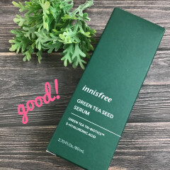 innisfree イニスフリーグリーンティーシードセラム🌿人気のブースター美容液使ってみました！リピート決定です！！