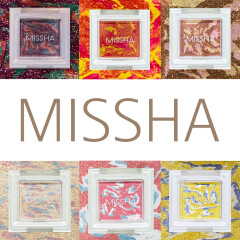 【限定】⭐︎ミシャ⭐︎ＭＩＳＳＨＡ⭐︎マーブルシャドウ☆大人気ミシャのグリッタープリズムシリーズに6色新登場！！イエロー！ブラウン！ピンク！オレンジ！ホワイト！パープル！