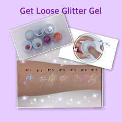 ✨韓国ヴィーガンコスメ✨キラキラグリッター好きに💓UNLEASHIA  Get Loose Glitter Gel 〜アンリシア ゲットルースグリッタージェル〜💓