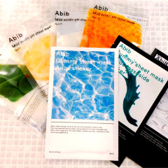 【新入荷】Abib(アビブ)のパック7種をご紹介！弱酸性フィットマスクシリーズ＆グミシートマスクシリーズ【韓国スキンケア】