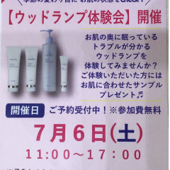 ⭐️シェルクルールから⭐️ウッドランプ体験会のお知らせ🎉