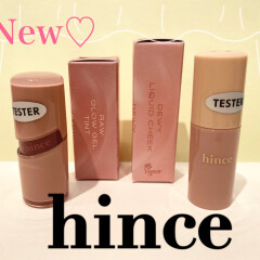 hince🌸　新作リップとチーク新登場！！