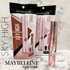 【　MAYBELLINE NEW YORK  】大人気マスカラSKY HIGHにブラウン登場💕✨