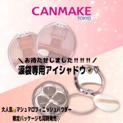 涙袋専用アイシャドウ👁♡【キャンメイク プランぷくコーデアイズ】入荷のお知らせ🗒🚩