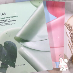 【アヌア】コラーゲンマスク💚🩷🧡透明に変わる✨✨【Anua】