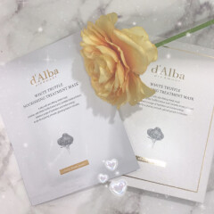 【ダルバ】イタリア産ホワイトトリュフ配合🧡🩷ハリツヤシートマスク✨✨【dAlba】