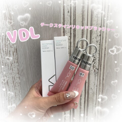 VDL チークステインリキッドブラッシャー全色比較してみたvlog🎀✨🤍🎶