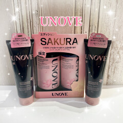 韓国オリーブヤングヘアケア部門で2年連続1位✨💖大人気UNOVEから春限定の桜の香りが登場🌸