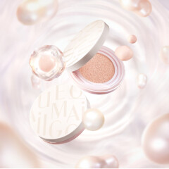 マキアージュからワントーン明るい白玉肌を叶える【白玉クッション美容液】新登場✨