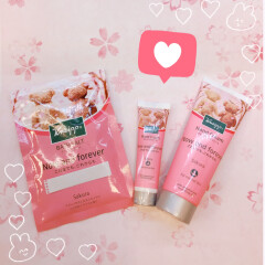 バスソルトで大人気のクナイプから「サクラ」の香りのアイテム発売！