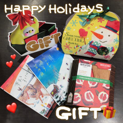 【happy holidaysギフト🎁】多数取り揃えております☺️