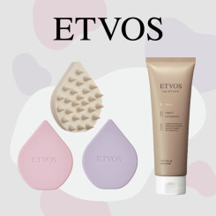 【新商品】「ETVOS(エトヴォス)」リラクシングマッサージブラシキット 限定登場！さらに、髪本来の美しさを引き出す  リペアトリートメントがリニューアル！