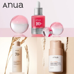 【新商品】「Anua(アヌア)」ナイアシンアミド・アルブチン美容液とライスシリーズの洗顔・トナーが登場！