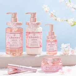 【新商品】「＆honey(アンドハニー)」桜ディープモイストシリーズが数量限定で登場！